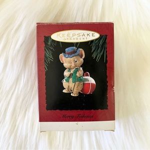 HALLMARK Keepsake Ornament “Merry Fishmas” mouse